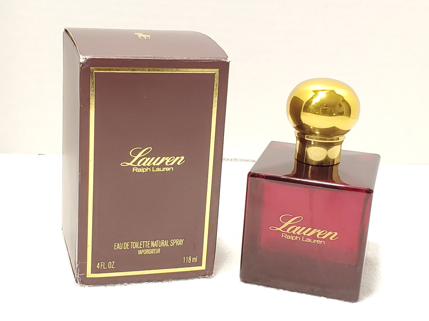 Vintage Lauren by Ralph Lauren Women's Perfume Spray 4 oz Bottle Made in USA
