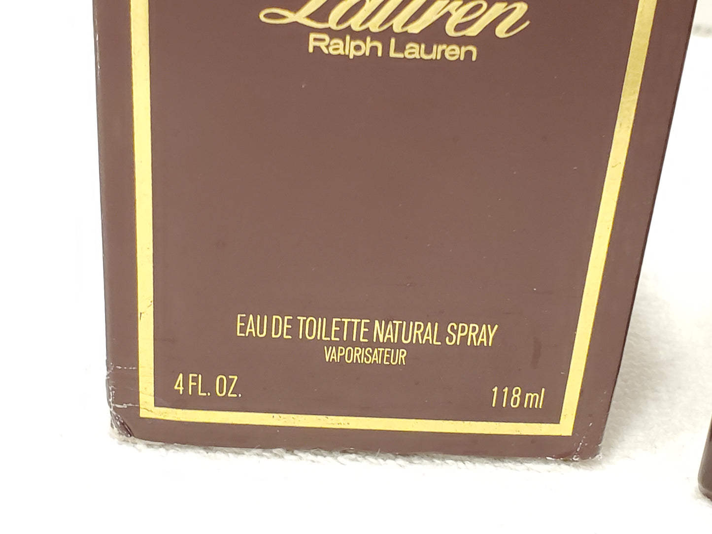Vintage Lauren by Ralph Lauren Women's Perfume Spray 4 oz Bottle Made in USA