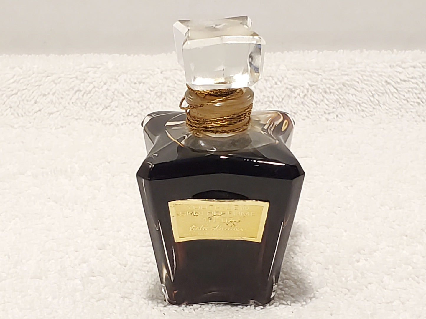 Vintage Estee Lauder France Youth Dew Pure Skin Perfume 1.0 oz Bottle Splash Women's