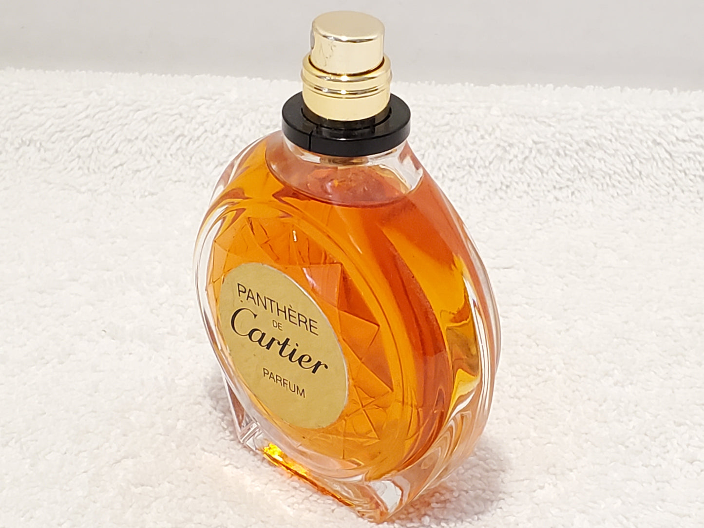 Vintage Panthere De Cartier Paris Women's Perfume Spray 1.6 oz Bottle Made in France