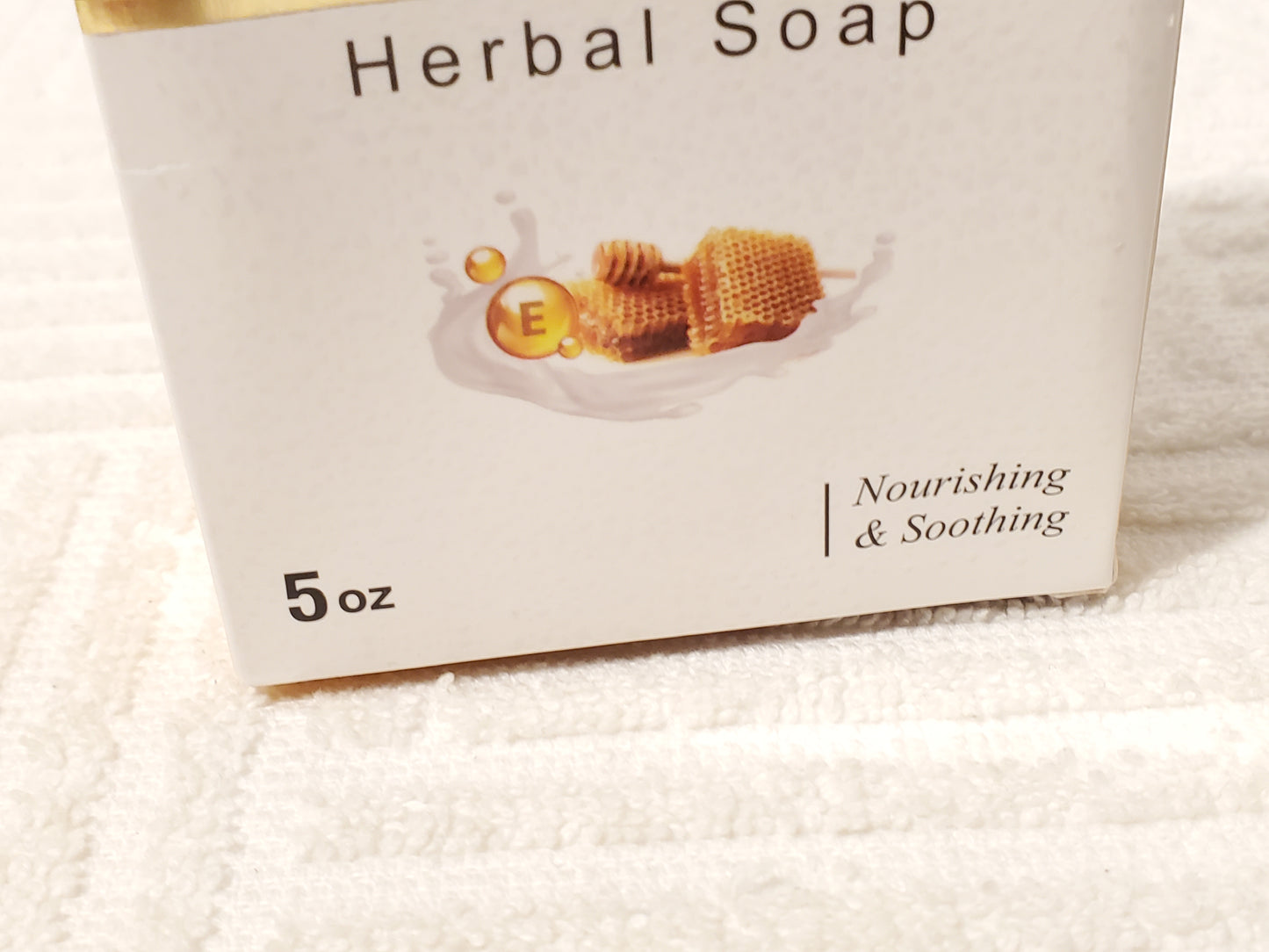 African Indian Herbs Goat Milk Honey Vitamin E Bar Soap Nourishing Soothing 5 oz