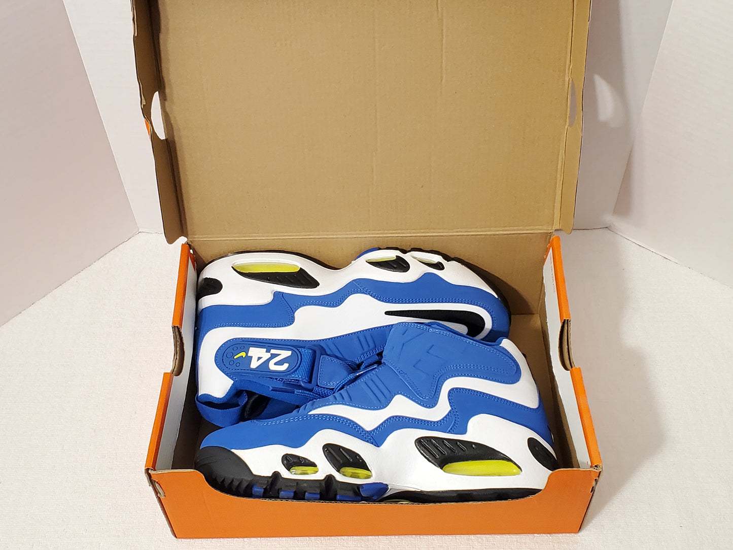 Nike Air Griffey Max 1 Men's Blue White Black Basketball Sneakers Size 7.5